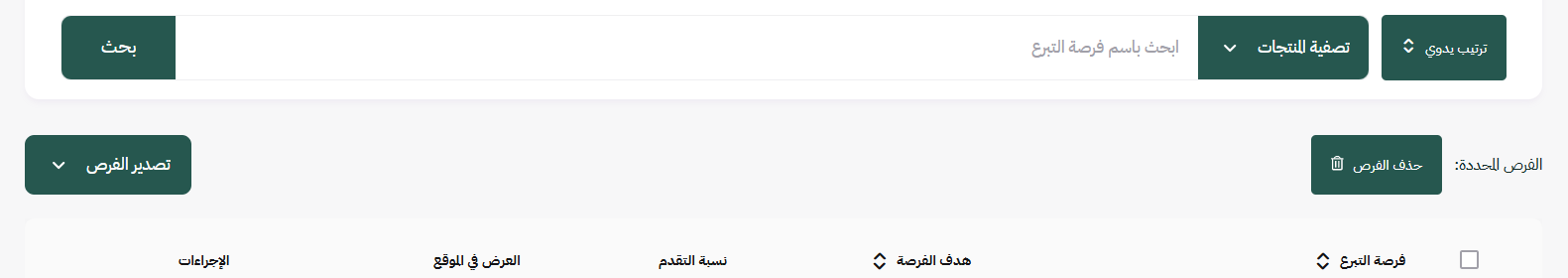 الجمعيات | فرصة و منتج تبرع 55