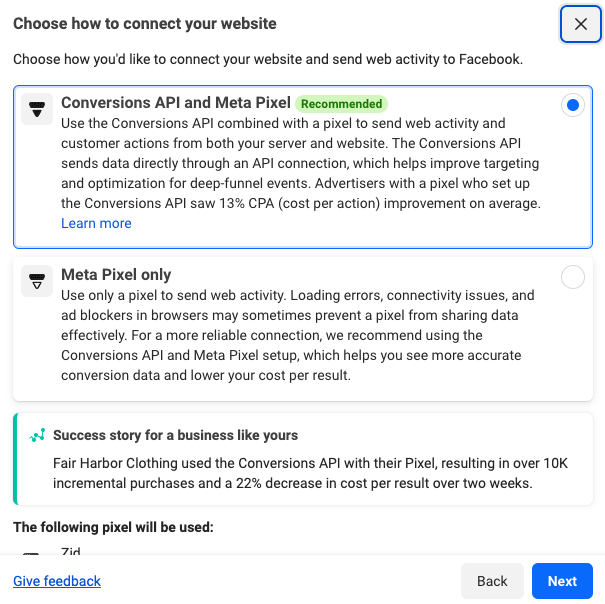 الربط مع Facebook Pixel 39