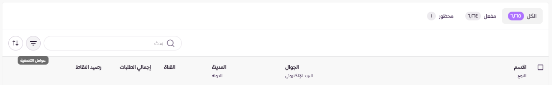 قائمة العملاء (لوحة التحكم الجديدة ) 33