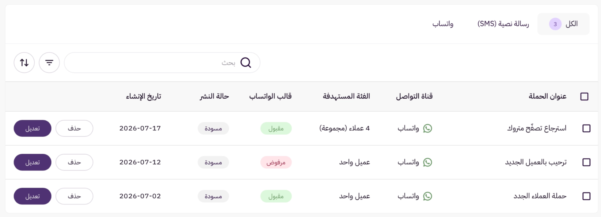 انشاء حملة تسويقية عبر الواتساب 42 انشاء حملة تسويقية عبر الواتساب 41