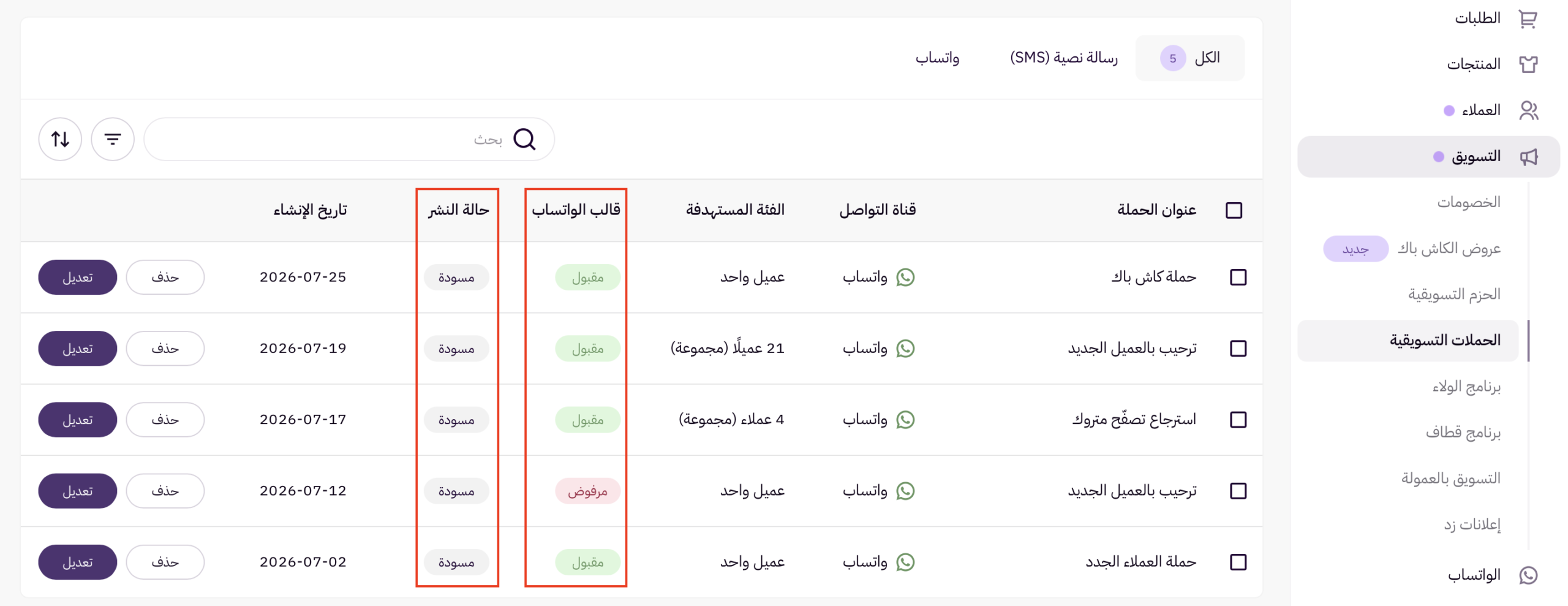 انشاء حملة تسويقية عبر الواتساب 60 انشاء حملة تسويقية عبر الواتساب 59
