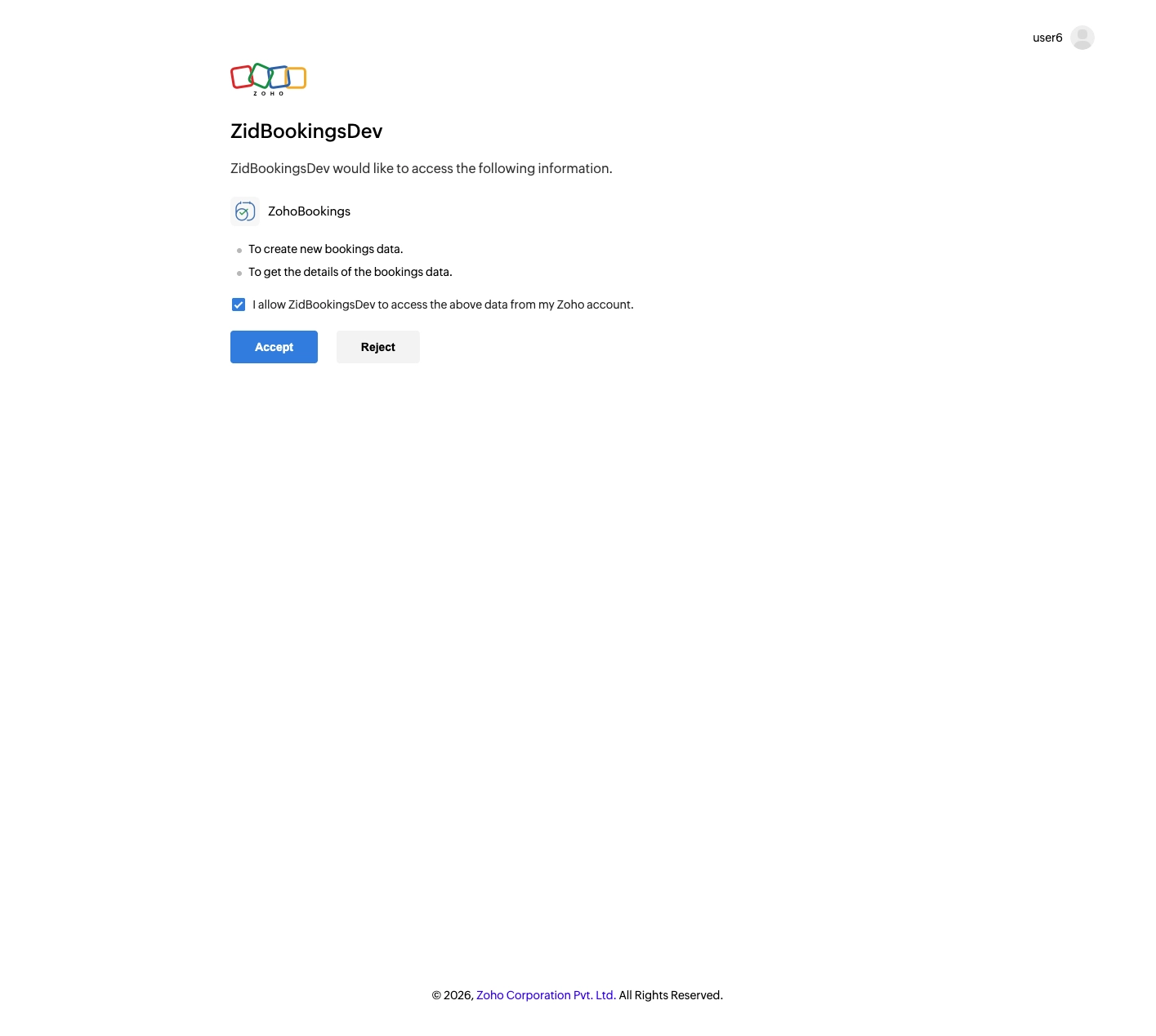 دليل تفعيل واستخدام تطبيق نظام الحجوزات من زوهو Zoho Bookings 50 دليل تفعيل واستخدام تطبيق نظام الحجوزات من زوهو Zoho Bookings 49